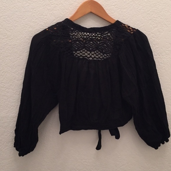 JOIE crochet knit top - Picture 3 of 5